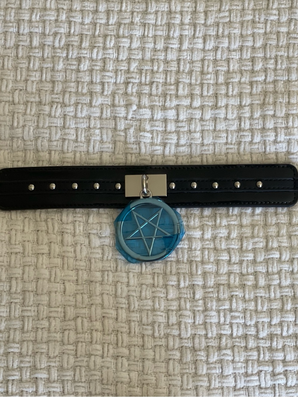 Killstar Black Leather Strap with Embossed Logo